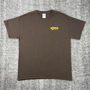 Cheers Boston TV Show Where Everybody Knows Your Name Men's Large Brown T-Shirt